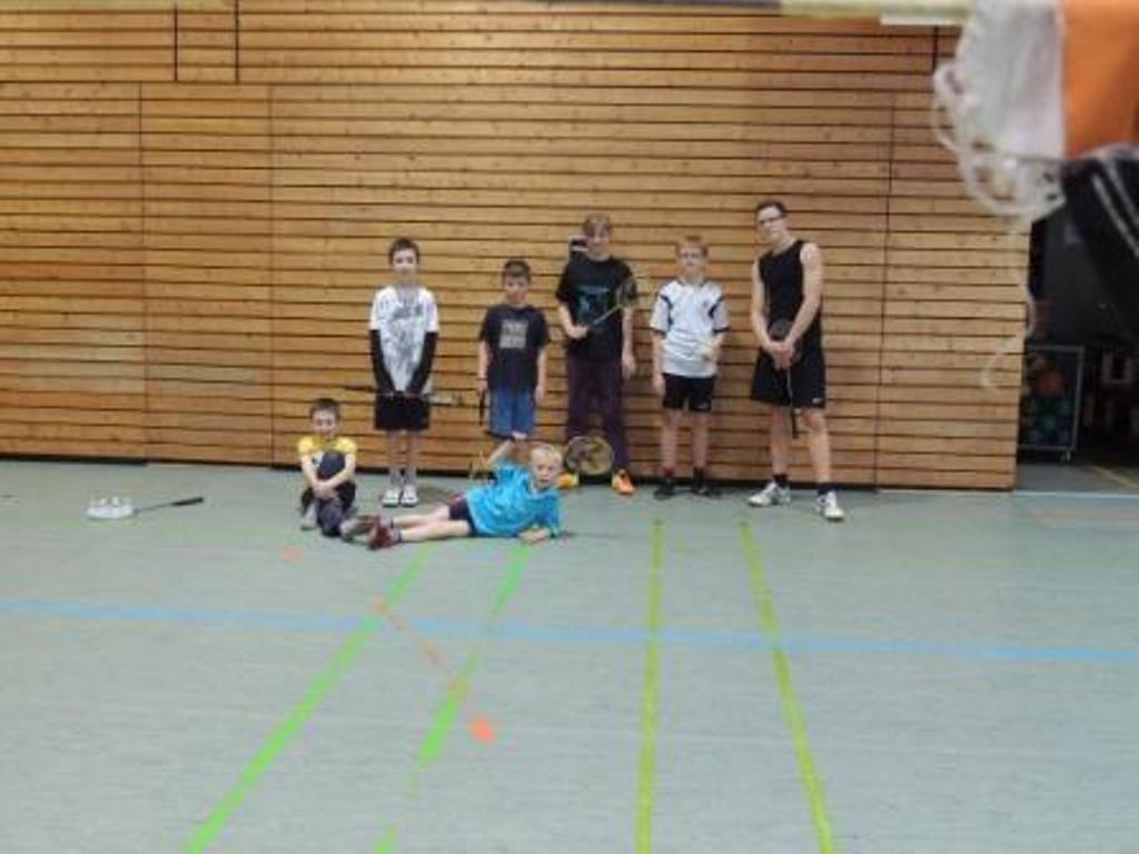 Jugendtraining Badminton